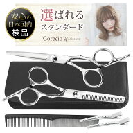 ＼楽天1位入賞／CREA雑誌掲載 美品 散髪用ハサミ 【動画付きスタンダード2本 】散髪ハサミ セット ヘアカ…