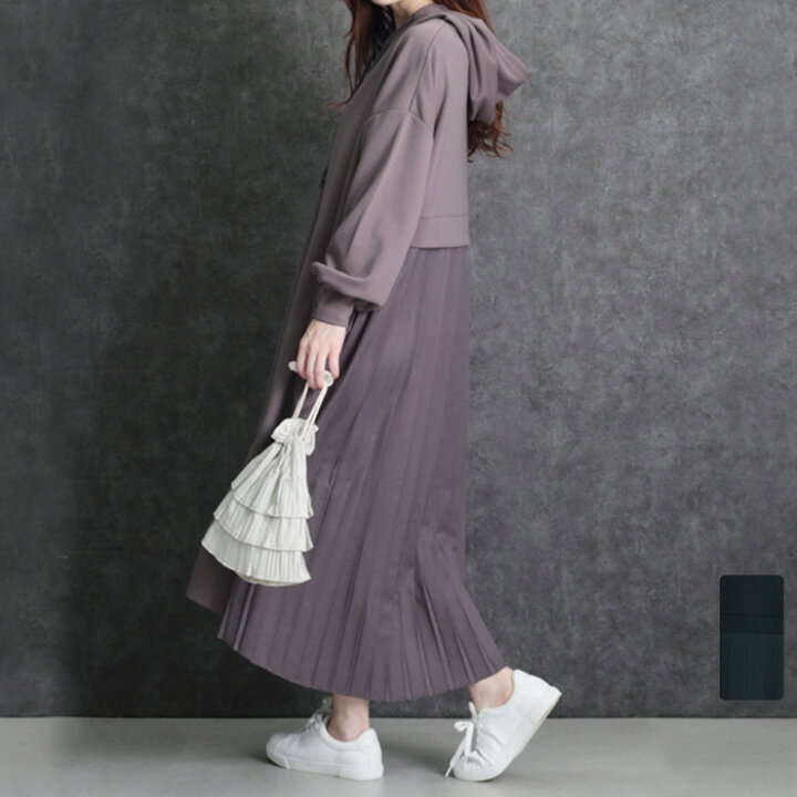 楽天市場 Martha Sneak マーサ スニーク バックプリーツパーカーワンピース メーカー希望小売価格 11 000 Lサイズ有り 4800円以上送料無料 ｌｆｏ