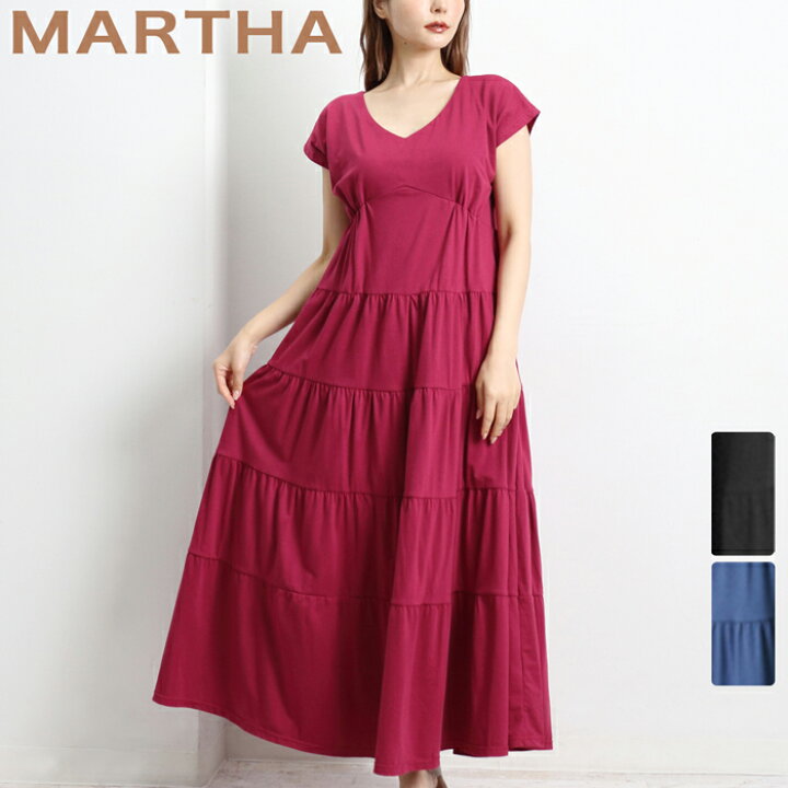 楽天市場 Martha マーサ カットソーロングワンピース メーカー希望小売価格 10 340 4800円以上送料無料 ｌｆｏ