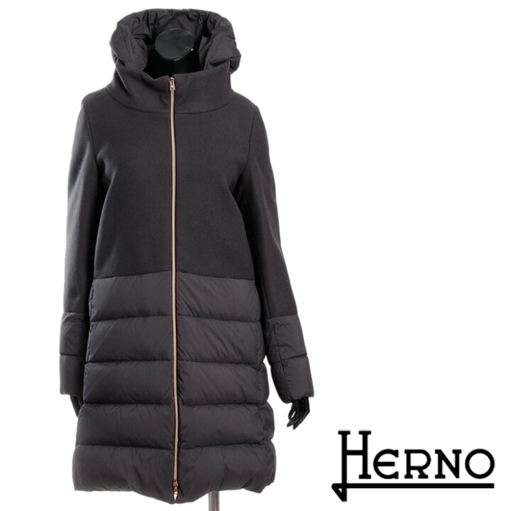 楽天市場】送料無料 HERNO ヘルノ 2way ダウンコート 超軽量ダウン 