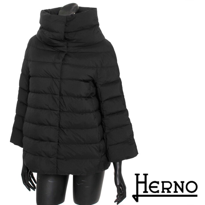 楽天市場】送料無料 HERNO ヘルノ スタンドカラーダウンコート ダウン 