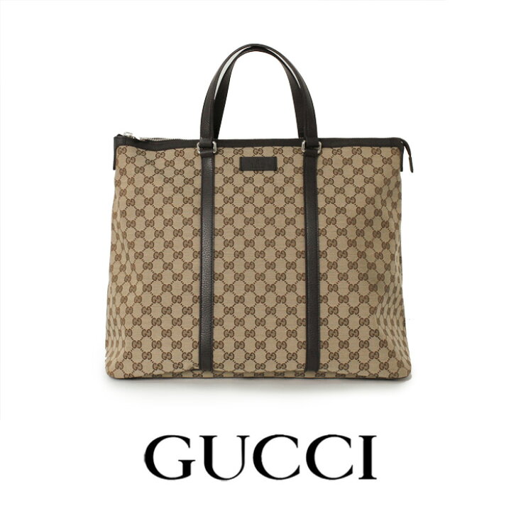 楽天市場】送料無料 GUCCI グッチ GGキャンバス 旅行バッグ トート  