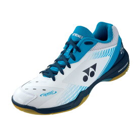 ヨネックス バドミントンシューズ パワークッション65Z ｜ホワイト／オーシャンブルー｜ YONEX POWER CUSHION 65Z MEN SHB65Z3-725