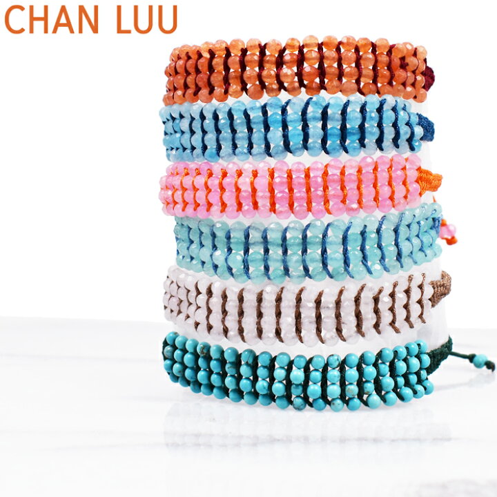楽天市場】CHAN LUU チャンルー シングルブレスレット BS3587 全6色 