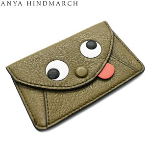 ANYA HINDMARCH �A�j���n�C���h�}�[�` �J�[�h�P�[�X Fern/�J�[�L Envelope Card Case Zany in Shiny Capra with Circus 188074 �G���x���[�v �~�j���z ���K����t�� �J�[�h�P�[�X �v���[���g ���f�B�[�X �M�t�g �a��