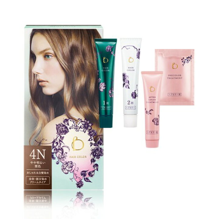 楽天市場】BENEFIQUE ベネフィーク ヘアカラー 4N やや明るい栗色 