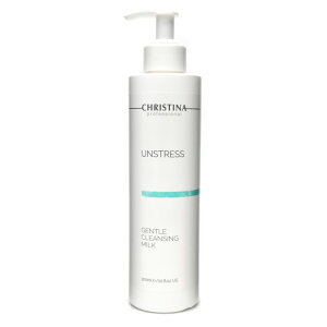 CHRISTINA �N���X�e�B�[�i �A���X�g���X �W�F���g�� �N�����W���O �~���N 300ml UNSTRESS GENTLE CLEANSING MILK