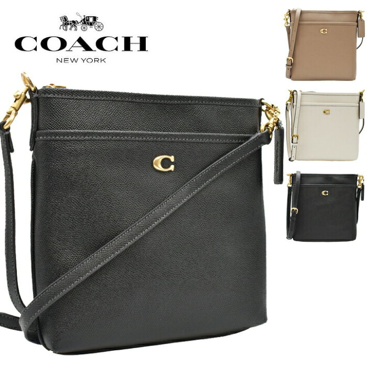 楽天市場】COACH コーチ レザー ショルダーバッグ ポシェット  