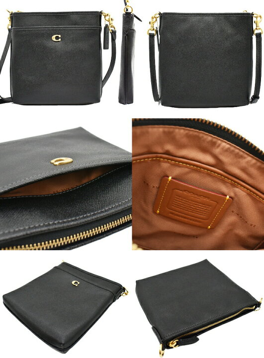 楽天市場】COACH コーチ レザー ショルダーバッグ ポシェット  