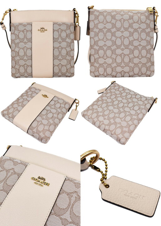 楽天市場】COACH コーチ レザー ショルダーバッグ メッセンジャー 