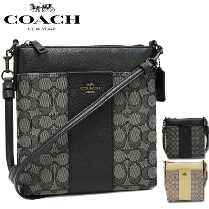 楽天市場】COACH コーチ レザー ショルダーバッグ メッセンジャー 
