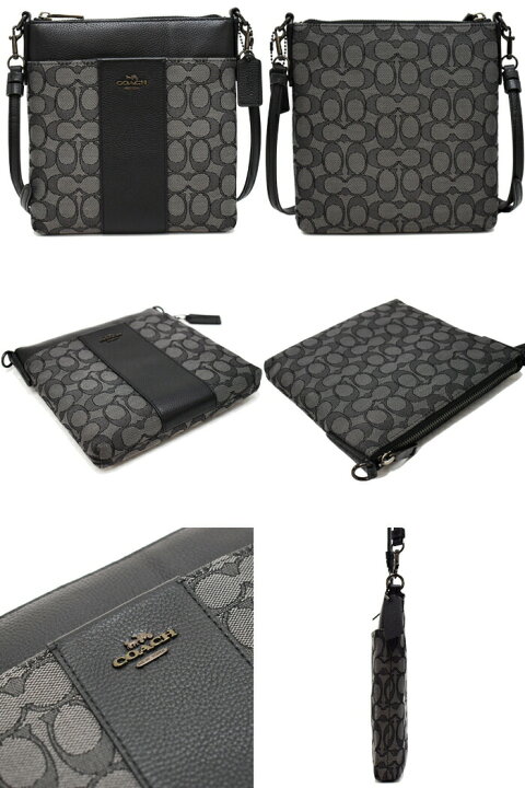 楽天市場】COACH コーチ レザー ショルダーバッグ メッセンジャー 