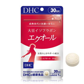 【メール便可】 DHC 大豆イソフラボン エクオール 30日分