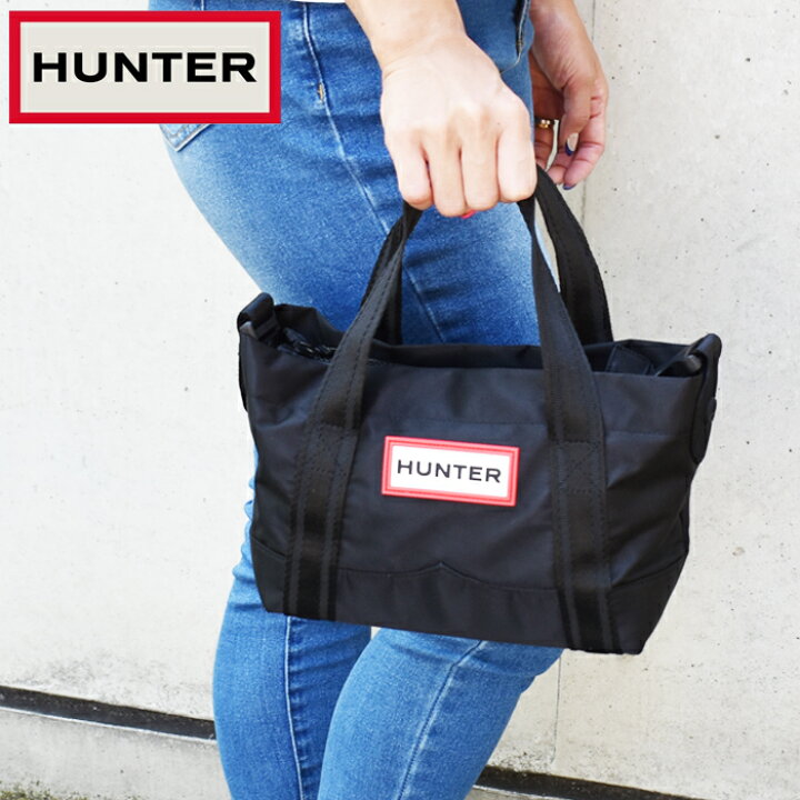 楽天市場】HUNTER ハンター トートバッグ 2WAY ナイロン ミニ トップ 