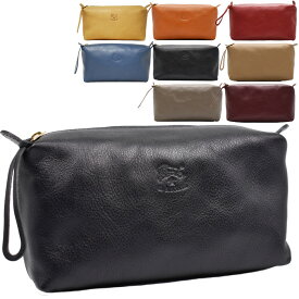 IL BISONTE イルビゾンテ レザーコスメポーチ 化粧ポーチ SCA012 全8色 イルビゾンテ ポーチ レディース コスメケース 小物入れ