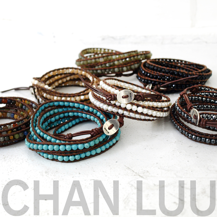 CHAN LUU チャンルー Wrap Bracelet ラップ ブレスレット BS1289 I 全8デザイン レディース 5ラップブレス  5ラップ/5連 | アクアベース