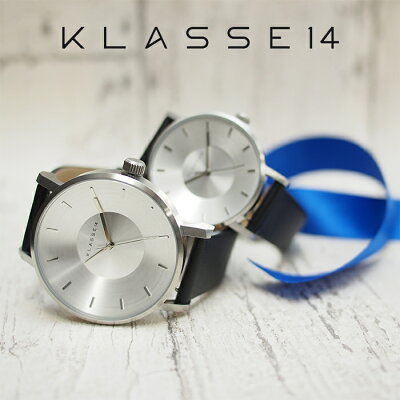 KLASSE14クラス14腕時計ペアウォッチメンズレディース36mm&42mmVOLAREシルバー×ブラッククラスフォーティーン