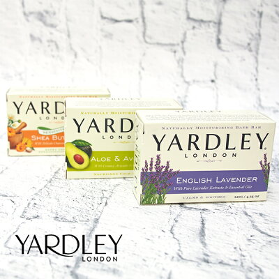 YARDLEYヤードレーソープバー(固形石鹸)120g全3フレグランス