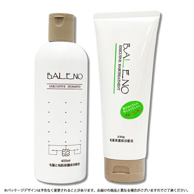 バレーノエグゼクティブシャンプー&トリートメントセット400ml&230g