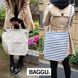 BAGGU バグゥ 2WAYトートバッグ DUCK BAG 全2デザイン ショッピングバッグ