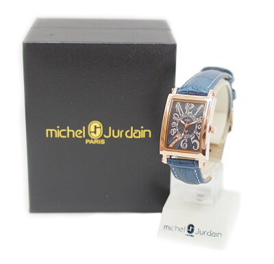 【送料無料】【当店限定モデル】MICHELJURDAINミッシェルジョルダン天然ダイヤレザーベルトSL-3000-8PG/時計/ウォッチ/レディース
