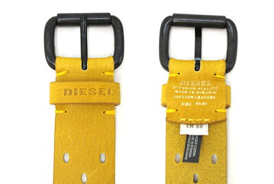 DIESELディーゼルヴィンテージ加工レザーベルトB-GROOVEBELTX03817PR317全3色ディーゼルベルト