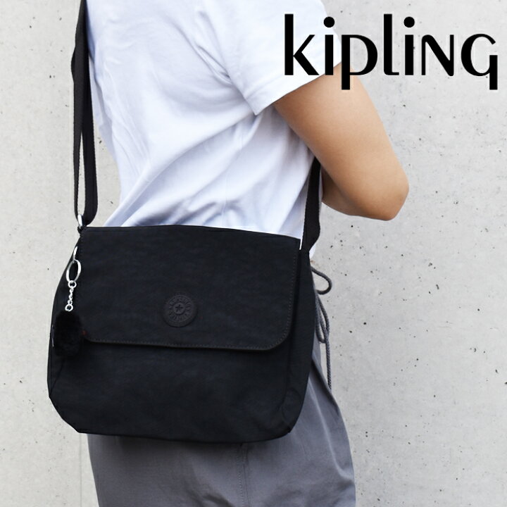 楽天市場】Kipling キプリング ショルダーバッグ True Black KPKI2105 