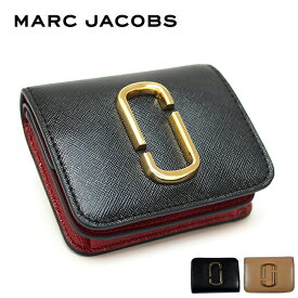 MARC JACOBS マークジェイコブス 二つ折り財布 S112L01PF21 全2色 スナップショット SNAPSHOT ミニ財布 マークジェイコブス 財布