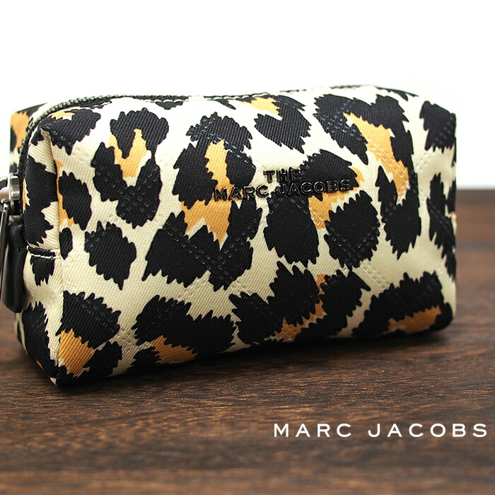MARC JACOBS マークジェイコブス コスメポーチ レオパード柄 化粧ポーチ THE BEAUTY LEOPARD SM POUCH  M0017158 | アクアベース