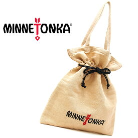 MINNETONKA ミネトンカ キャンバストートバッグ TOTE BAG 巾着バッグ ベージュ レディース トートバッグ 14567000