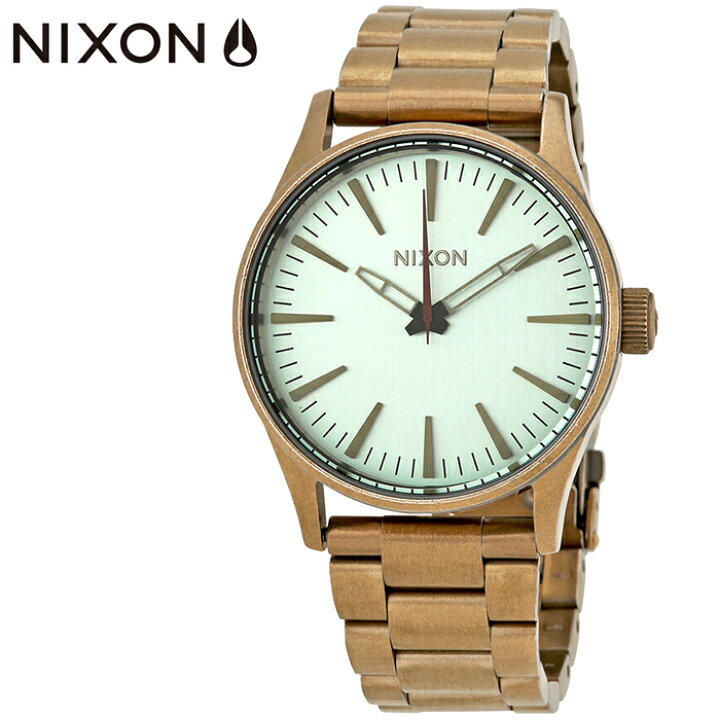 楽天市場】Nixon ニクソン メンズ 腕時計 38mm Sentry 38 SS ゴールド 