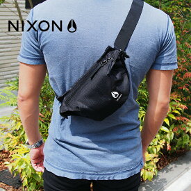 NIXON ニクソン ボディバッグ TRESTLES HIP PACK トレスルズ ヒップ パック ALL BLACK C2851 ウエストポーチ