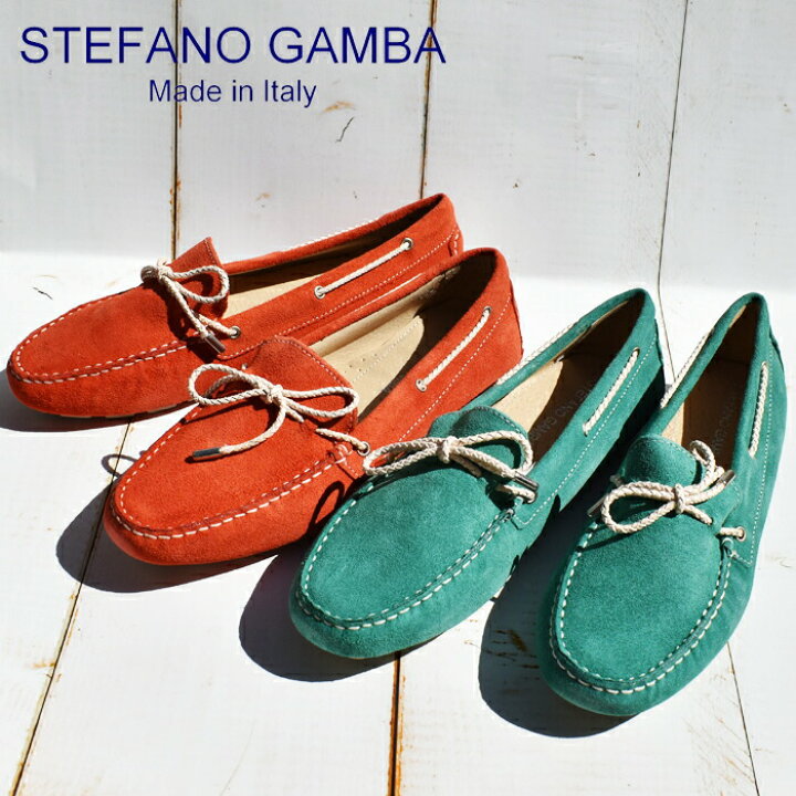 楽天市場】STEFANOGAMBA ステファノガンバ 6702 スエードドライビング  