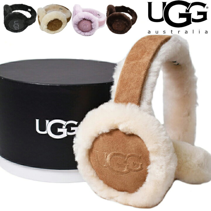 楽天市場】UGG アグ イヤーマフラー 全4色 EMBROIDERED LOGO EARMUFF  