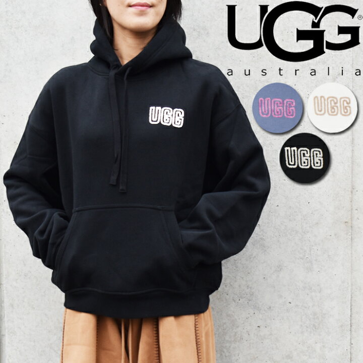 楽天市場】UGG アグ レディース パーカー W UGG LOGO HOODIE 全3色 