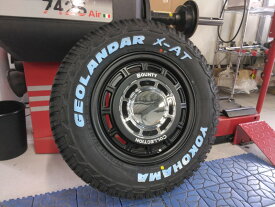 タウンエース ライトエース スタッドレス 175/80R14 ヨコハマ ジオランダー X-AT タイヤホイールセット 14インチ NEWTON