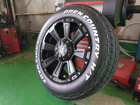 新品 4本 デリカ D5 RAV4 CX5 エクストレイル タイヤホイールセット TOYO OPENCOUNTRY HT 225/65R17 17インチ LEXXEL DeathRock