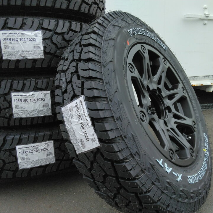 楽天市場】ジムニー タイヤホイールセット 新品 5本セット 195R16 