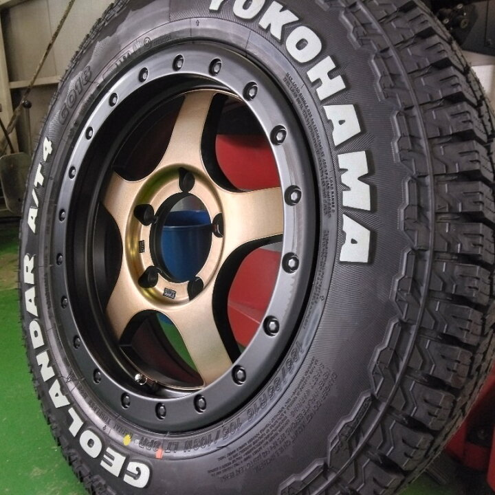 楽天市場】新品/4本セット ジムニー JB23 JB64 ヨコハマ ジオランダー 