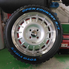 新品 タフト タイヤホイールセット トーヨー オープンカントリー RT 165/65R15 ホワイトレター 15インチ NOEL