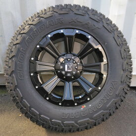 新品 4本セット JL JK ラングラー タイヤホイール ヨコハマ ジオランダー X-AT 265/70R17 285/70R17 17インチ DeathRock