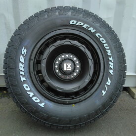 新品 4本セット プラド サーフ ハイラックス FJ パジェロ タイヤホイール トーヨータイヤ オープンカントリー AT3 265/65R17 265/70R17 17インチ LEXXEL SwaGGer