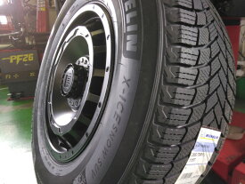 スタッドレス タイヤホイール 150 プラド FJクルーザー パジェロ 265/70R17 ミシュラン X-ICE SNOW SUV 17インチ SwaGGer スワッガー