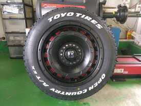 新品 4本セット CX5 CX8 タイヤホイール 17インチ トーヨータイヤ オープンカントリー AT EX 225/65R17 ホワイトレター LEXXEL SwaGGer