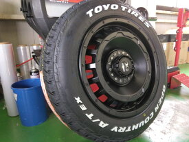 新品 4本セット デリカ D5 アウトランダー タイヤホイール 17インチ トーヨータイヤ オープンカントリー AT EX 225/65R17 ホワイトレター LEXXEL SwaGGer