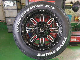 新品 4本 デリカ D5 RAV4 CX5 エクストレイル タイヤホイールセット TOYO OPENCOUNTRY HT 225/65R17 17インチ LEXXEL Balano
