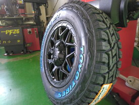 新品4本 ハイエース 200系 車検対応 タイヤホイールセット トーヨータイヤ オープンカントリー RT 215/65R16 16インチ LEXXEL InFerno