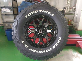 新品 Jeep ジープ ラングラー JL JK タイヤホイール 4本セット トーヨータイヤ オープンカントリー RT 265/70R17 285/70R17 17インチ LEXXEL InFerno