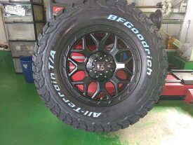 新品 4本 ランドクルーザープラド 150プラド FJクルーザー ハイラックス タイヤホイールセット BF グッドリッチ KO3 265/70R17 265/65R17 17インチ LEXXEL InFerno