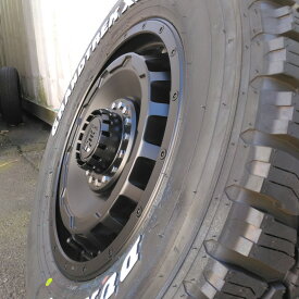 【ホワイトレター】 スタッドレス ジムニー ノマド シエラ タイヤホイール 4本セット ダンロップ グラントレック XS1 215/70R16 LT 100/97N 16インチ LEXXEL SwaGGer